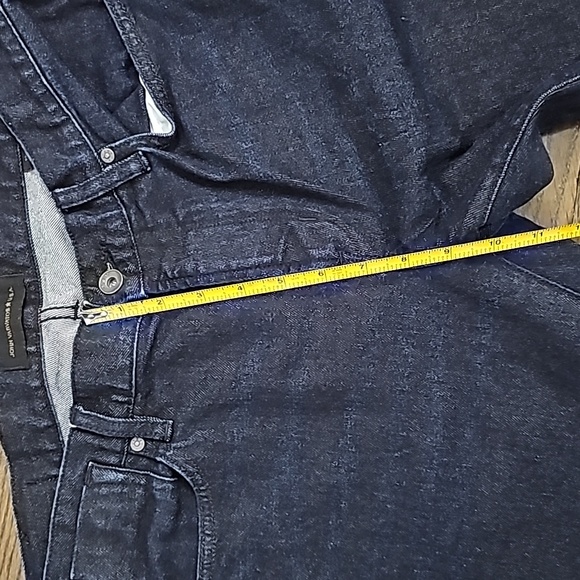 JOHN VARVATOS dark denim jeans sz 33 Bowery Slim Straight - Picture 2 of 9